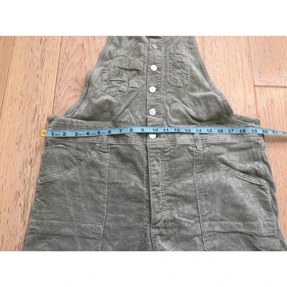 PILCRO Womens Overalls Corduroy Wide Leg Boho Gorpcore Utility XL‎